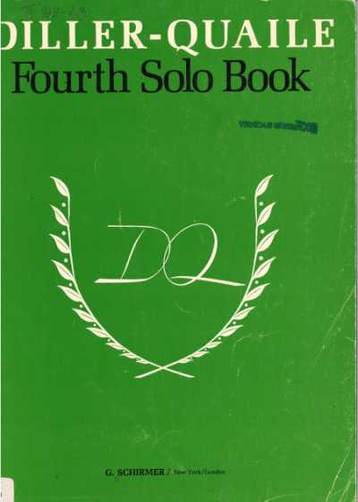 Diller - Qualle Forth Solo Book  for the Piano